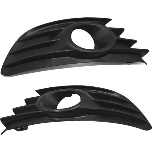 Center Lower Front Bumper Grille Fit Fog Light Grille Bezel Bumper for Citroen C4 2004-2008 Left Right Side