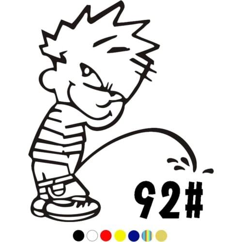 CS-1765# fuel tank cap 92# funny car sticker waterproof vinyl decal for auto car stickers styling removable