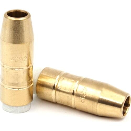 Gas Nozzle 4392 (1/2") for Bernard MIG Welding Gun Torch PK2 (Red Copper)