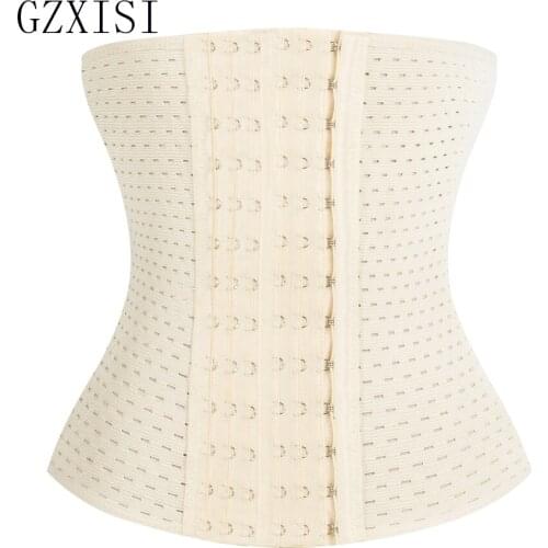 Waist trainer corset Slimming Belt modeling strap steampunk corset lingerie steel boned corset waist trainer body shaper