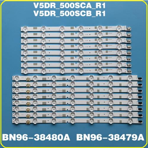 LED Backlight Strip Lamp For Samsung 50 13" TV UE50JU6800 V5DR_500SCA_R1 500SCB CY-TJ050HGNV2H UE50JU6850 UE50JU6870 UN50JS7000