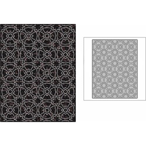 New Ball Circle Star Dotted Background Plate 2021 Metal Cutting Dies for Scrapbooking and Card Making Embossing Craft No Stamps