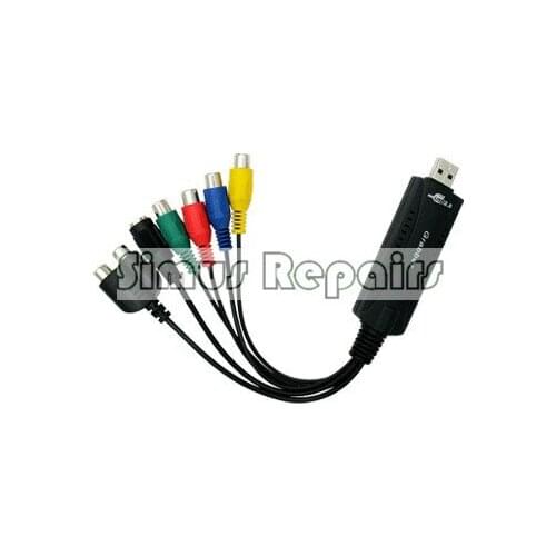 Shili USB Chromatic Aberration Capture Card-SD30R-Support S/AV Terminal and Chromatic Aberration