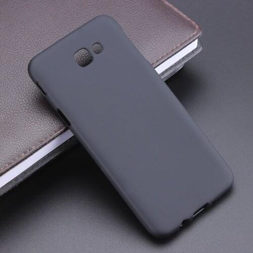 5color Gel TPU Slim Soft Anti Skiding Case Back Cover For Samsung Galaxy J7 Prime / On7 2016 Mobile Phone Rubber silicone Bag