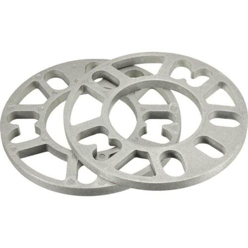 1X 5mm Aluminum ET Adjusting Shims Car Wheel Spacers Wheelbase Gasket Flange