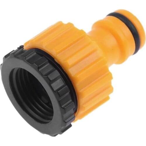 1pcs Quick Tap Water Connector Adapter Fast Coupling connector "and 1/2" Adapter Tape 3/4 Hose Irrigation Garde Barbed Drip W1C4
