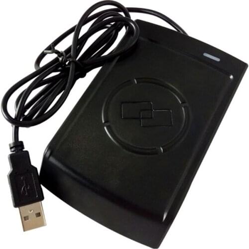 13.56Khz Professional RFID Card Reader USB Port IC Card Reader with Cable for Access Control Time Attendance First 10 Digit