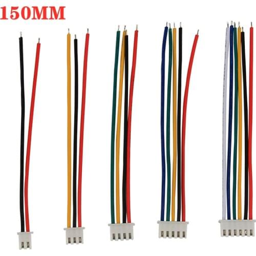 150mm Good quality 2s 3s 4s 5s 6s LiPo Battery Balance Charger Plug Line/Wire/Connector 22AWG JST-XH Balancer cable 5 pieces/lot