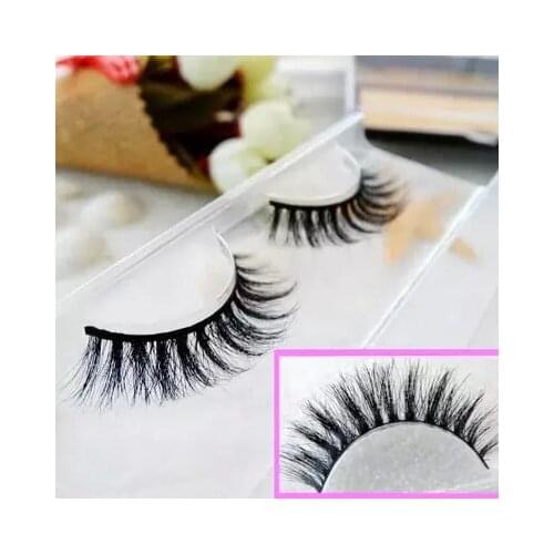 2015 Fake eyelashes horse hair false eyelashes nude makeup natural eye tail slightly long section of a large free shipping MT016