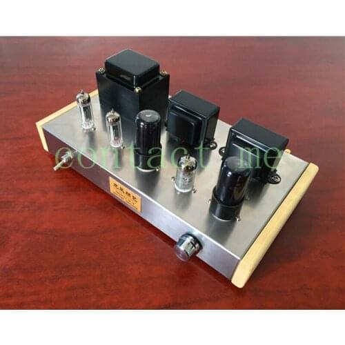 6P6P+6N2 tube amplifier DIY kit, power 3.5w+3.5W, suitable for 6.5 inch bookshelf speakers below 65W, sensitivity above 89DB