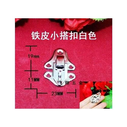 Antique antique vintage style Decorate Jewelry Gift Wooden Box Hasp wooden hasp lock A4