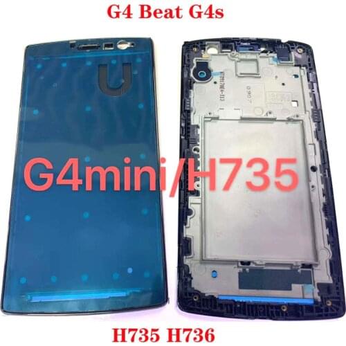 For LG G4 Beat G4s Front Frame Bezel Housing LCD Screen Holder Frame Replacement Parts