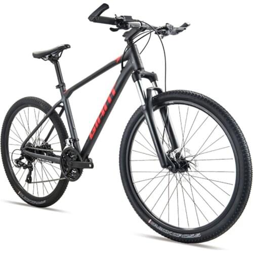 Mountain Bike Adult Variable Speed Hydraulic Disc Brake 27.5 Inches Lockable Suspension Bicycle
