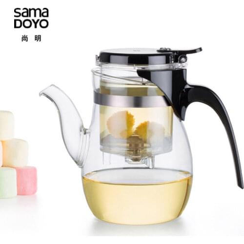 [GRANDNESS] SamaDOYO B-06 High Grade Gongfu Teapot & Mug Design In Tokyo Glass Teapot 600ml