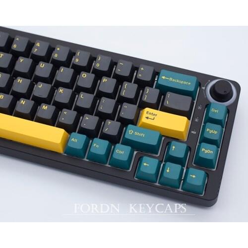 Mars green OEM PBT Keycaps for Cherry MX Switches of Mechanical Keyboard Bicolor Injection molding