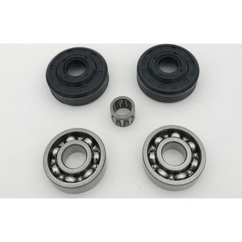 HUNDURE New Crank Bearing Oil Seal Kit Fit PARTNER 420 390 371 370 351 350 Chainsaw Saws Replacement Parts