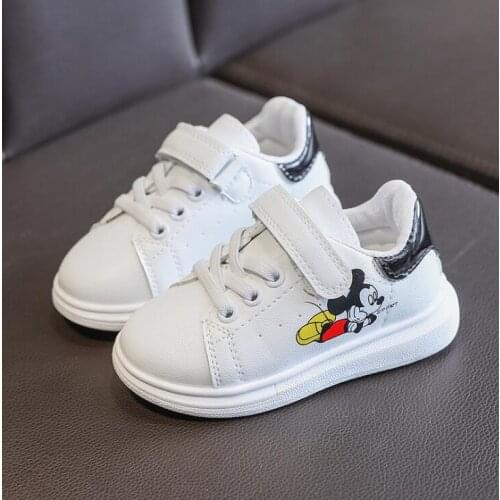 Disney Mickey kids cartoon sneakers boys girls trainers Children Casual school shoes
