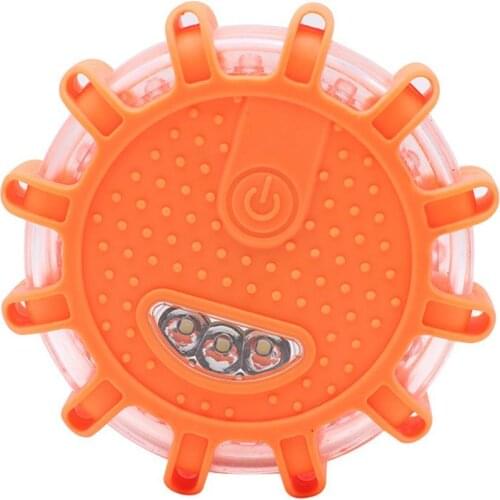 Magnetic Emergency Roadside Safety Light LED Road Flare LED Safety Flare Flashlight Warning Night Lights Beacon Lamps