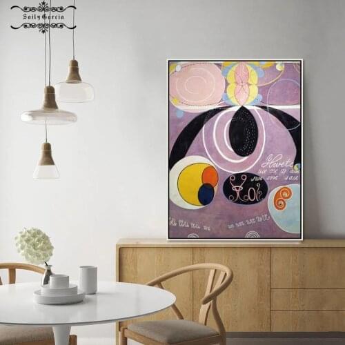 Cartoon Abstract Geometric Art Poster Line Round Petal Pattern Canvas Painting Aesthetic Pictures for Modern Home Cuadros Decor