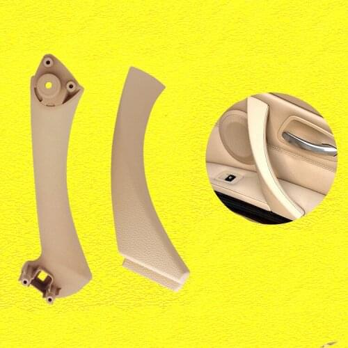 New Arrival 1pc Car Inner Handle Interior Door Panel Pull Trim Cover Black Right For For BMW E90 E91 316 318 320 325 330 335