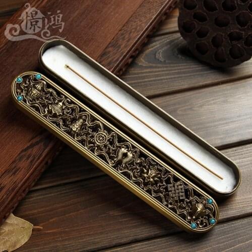 The new sweet incense burner All alloy ta Eight auspicious tower incense burner The hit a drop