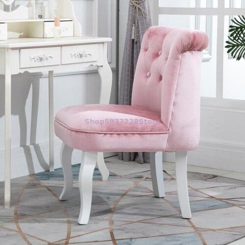 Back Net Red Dressing Chair Dressing Chair Dressing Stool Dressing Stool Manicure Chair Balcony Bedroom Nordic Single Sofa