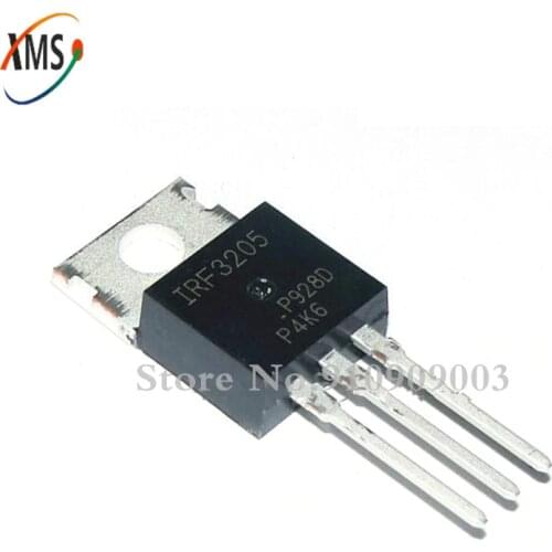 10PCS IRF3205PBF TO220 IRF3205 TO-220 HEXFET Power MOSFET new and original IC free shippin