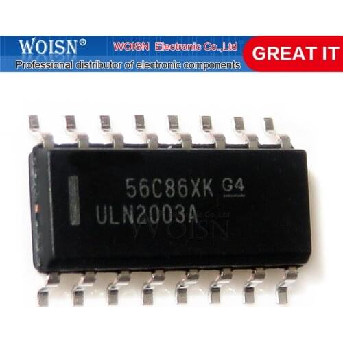 5pcs/lot ULN2003ADR SOP16 ULN2003A SOP ULN2003 SMD new and original IC SOP16 In Stock