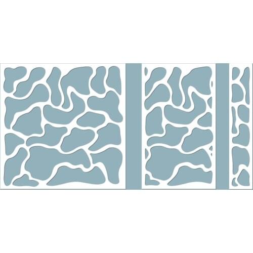 Abstract Wall Of Stones Paper Cut Metal Craft Dies Card Making Stencils Diy Manual Scrapbooking New Embossing Dies 2021