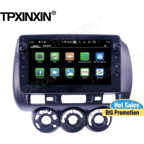 Carplay Car Radio 2 Din Stereo With Screen Control Recorder Android For Honda Fit 2006 2007 2008 GPS Player Auto Audio Head Unit