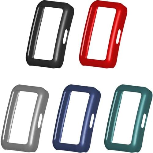 For Honor Band 6 Smart Bracelet Protective Case Anti-scratch Shockproof Hard PC Cover Smartwatch Frame Bumper Shell Accessories