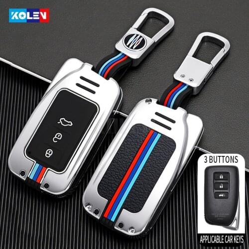 Zinc alloy Car Remote Key Cover Case Shell Fob For Lexus NX GS RX IS ES GX LX RC 200 250 350 LS 450H 300H Keychain Accessories