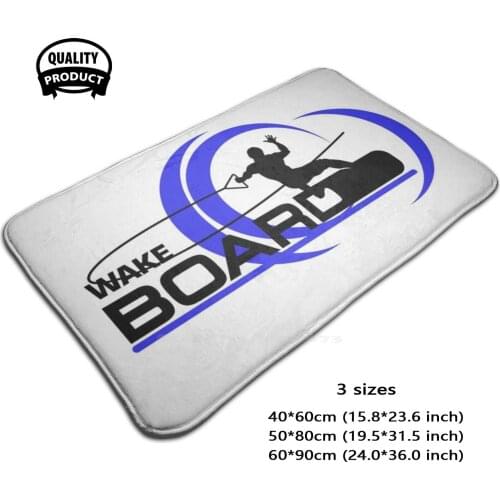 Wakeboard Water Sport Hobby Wakeboarding 3 Sizes Home Rug Room Carpet Wakeboard Water Sport Hobby Wakeboarding Wakeboard Logo