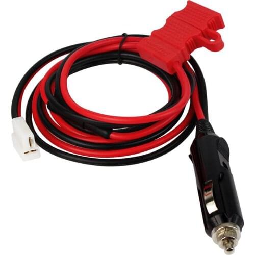 12V DC Power Cord Cable Cigarette Lighter Plug For YAESU ICOM Kenwood TM-241/261 1.5 Metres
