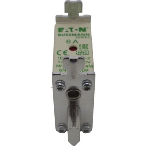 New Component Electronic 6A Bussmann Cutout Fuse 6NHM000B for Circuit Protection