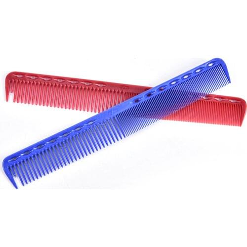 Women Plastic Hair Comb Anti-static Salon Flattop Cutting Comb Carbon Anti-static Hairdressing Brush Hair Styling Tools