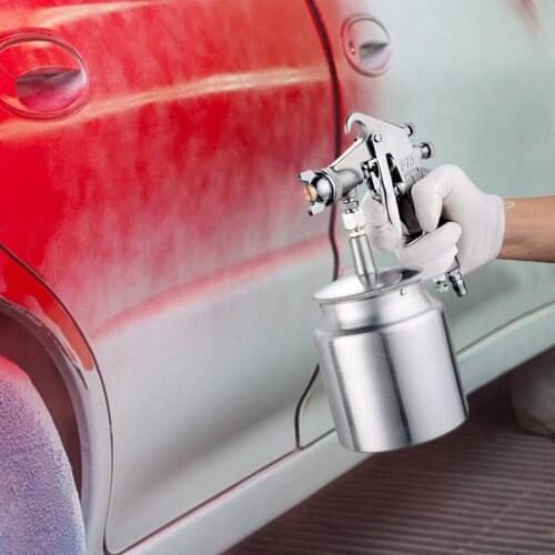 600ml Silver Paint Sprayer HVLP Spray Paint Machine with 1.5 mm Nozzle Handle