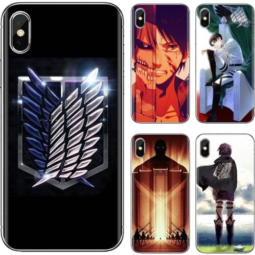 Attack on Titan For Samsung Galaxy S10E S20 FE Note 10 20 Edge Lite Plus Ultra Alpha Core Prime Designer Silicone Phone Case