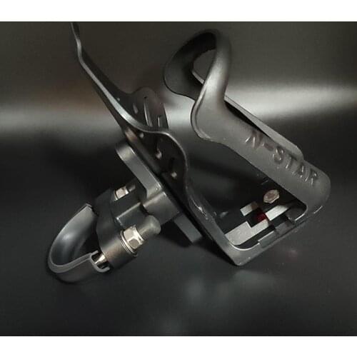 Heavy Duty Bottle Cage Stable Mountain Bracket Lightweight Rack