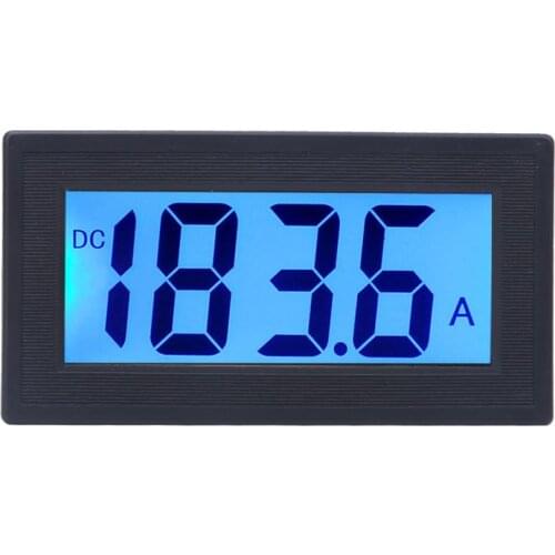 YB5135DB 0-0.2/2/10/20/200/500/1000V DC Digital Voltmeter Backlight LCD Display Voltage Meter For Electromobile Motorcycle Car