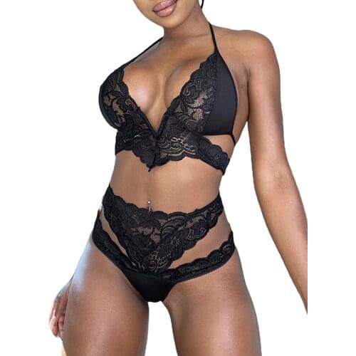 Women Close-fitting Overalls, Black See-through Solid Color Female Underwear Sleeveless Deep V-neck Bodysuit, S/ M/ L/ XL