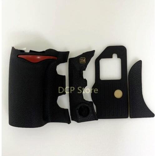 4PCS Free shipping New original Body rubber ( Grip + left + thumb + bottom) repair parts For Nikon D700 SLR digital camera