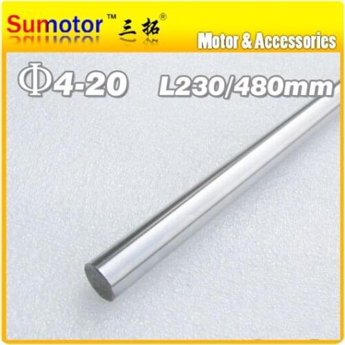 4pcs, D4 L480 Diameter 4mm Length 480mm 45# Steel shaft for coupling, Toy axle transmission rod shaft model accessories DIY axis