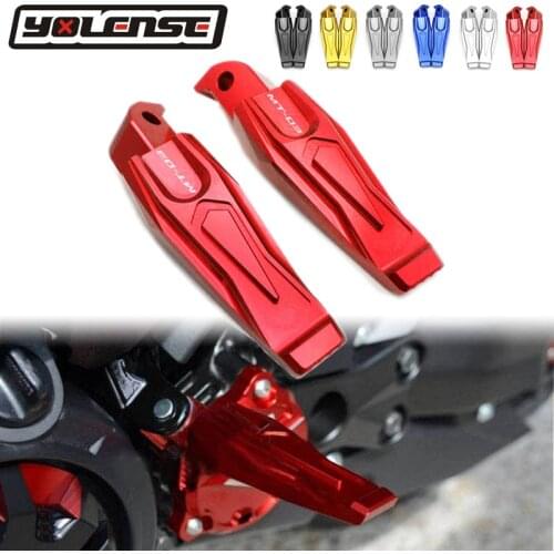 For YAMAHA MT-03 MT03 MT 03 2015 2016 2017 2018 Motorcycle Accessories CNC Aluminum Passenger Footrests Rear Foot Pegs
