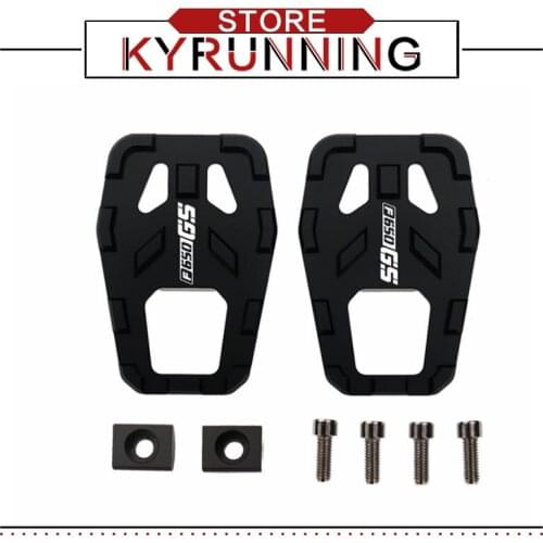 Motorcycle accessories billet MX wide pedal rest pedal for BMW F650GS f650gs All Year