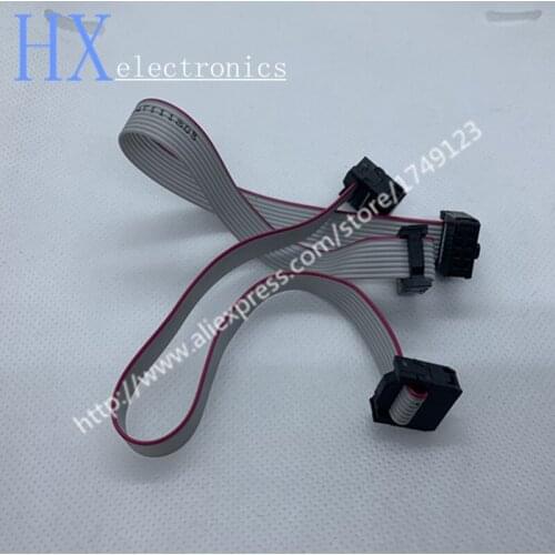 Free shipping 5PCS FC-6P 8P 10P 14P 16P 20P 40P Double head Line length: 20CM Spacing:2.54MM