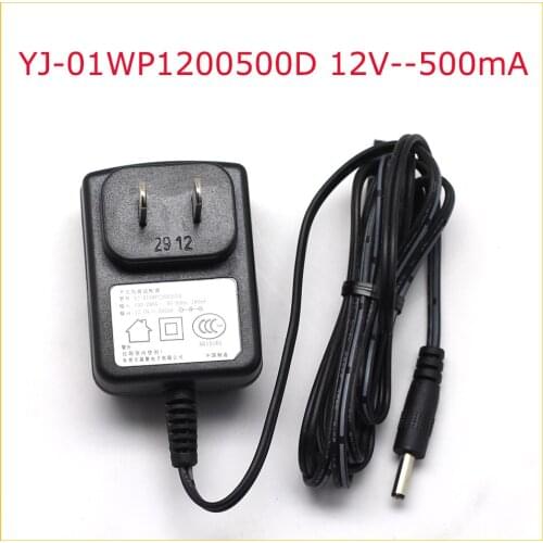 Switching Adapter 12V YJ-01WP1200500D 12V--500mA Switching Power Supply Adapter Charger 12V 500mA