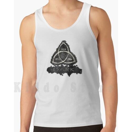 Dark Netflix Tank Tops Vest 100% Cotton Dark Netflix And Chill Season 1 2 3 Dark Journey Through Time Travel