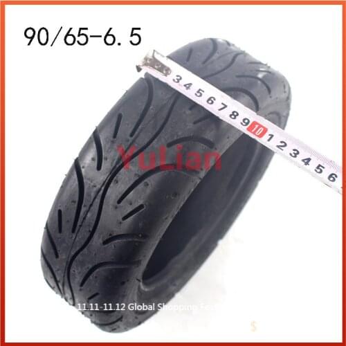 Inflatable Rubber Pneumatic CST Tire Scooter Tyre Wheel 90/65-6.5 11 Inches Off City Road Tire Scooter Tire Inner Tube Camera
