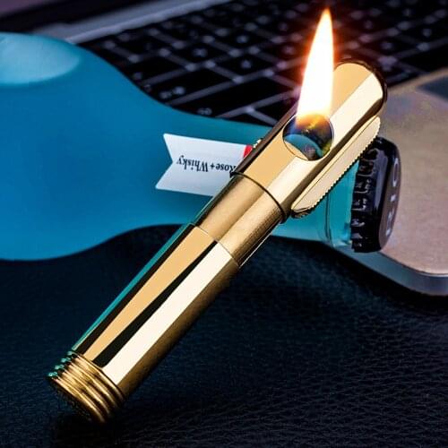 CHIEF original brass kerosene lighter pure copper Old fashioned nostalgic domestic retro Creative trench lighter